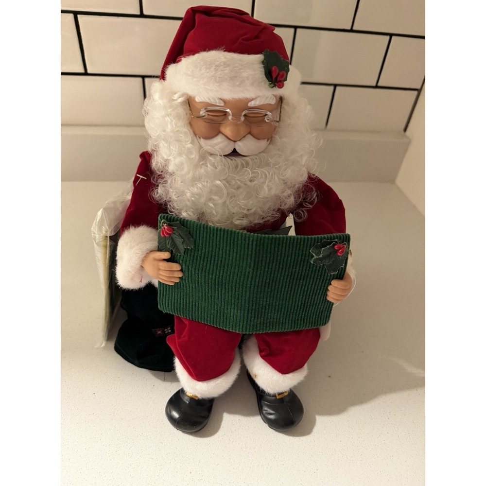 Pan Asian Creations Animated Reading SANTA Twas The Night Before Christmas Read